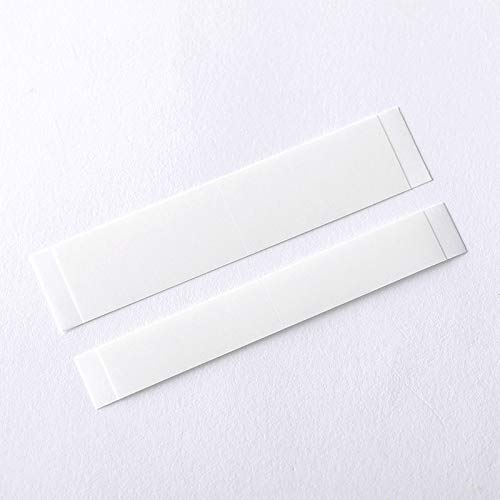 Supvox® Phenovo Women's Polyester Double Sided Bra Stickers Tape, 10 mm ( White) - Set of 35