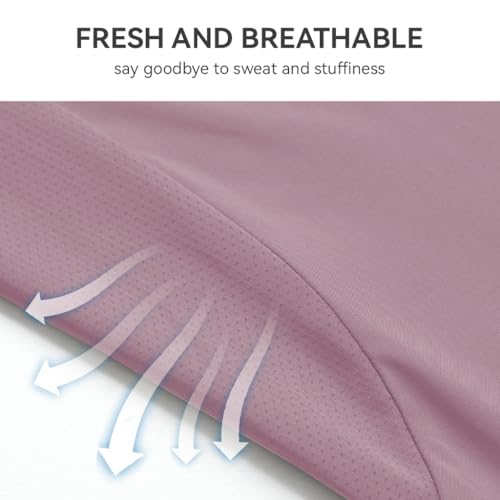 Venzina® UPF 50+ Sun Jacket for Women Long Sleeve Zip-up Sun Jacket with Zip Pocket, Removable Hat, Quick Dry Loose-fit UV Protection Clothing for Driving, Riding, Hiking, Pink, XXL