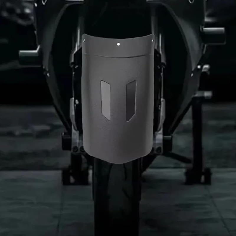 ZIBUYU Motorcycle Mudguard for Universal Motorbikes 12.5×22cm featuring PP Material | Blocks Mud and Dust