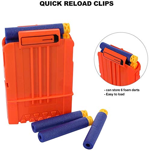 HASTHIP Tactical Vest Kit for Kids with 20‑Dart Magazine and Adjustable Goggles | 600D Nylon Combat Gear Set