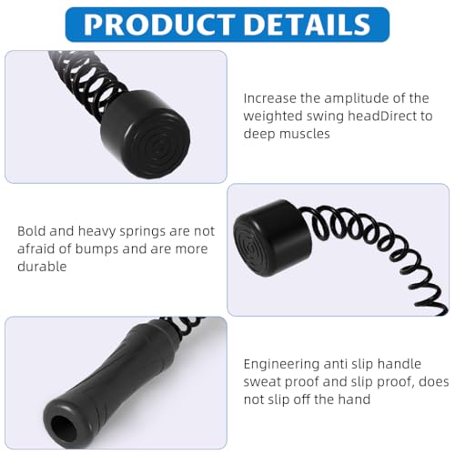Proberos® 2 in 1 Battle Rope 2PCS, Ropeless Battle Ropes for Home Gym