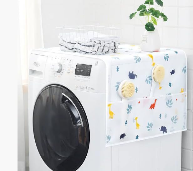 ZIBUYU® Refrigerator Dust Cloth Washing Machine Waterproof Cover