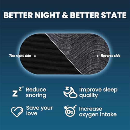 ZIBUYU® 2PC 30-Count Anti-Snore Mouth Tape for Kids & Adults, 3x1.5 Inch Pre-Cut Hypoallergenic Safe Adhesive, Reduces Snoring & Mouth Breathing, Cotton, Improves Sleep & Breathing Quality