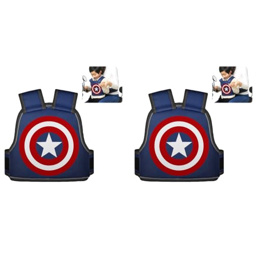 SNOWIE SOFT® Kids Safety Belt for Two Wheeler with Reflective Strips, Portable Seat Belt Children Motorcycle Harness for Motorcycle Bike, Adjustable Safety Harness for Boys Girls (2-12years) 2 PCS