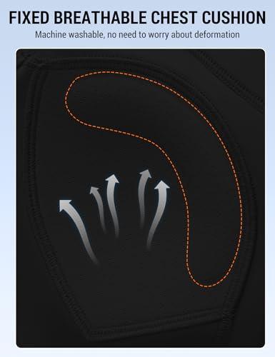 Venzina® Women's Athletic Sports Bra, Fashion Criss-Cross Back Design, Fixed Pads, Push Up & Compression, High Support Workout Top for HTTI, Yoga, Running, Gym