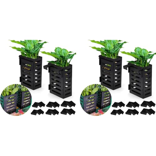HASTHIP® 4PCS Aquarium Plant Holder with Hooks Fish Tank Enhance Your Decor Hanging Aquatic Planter Cups