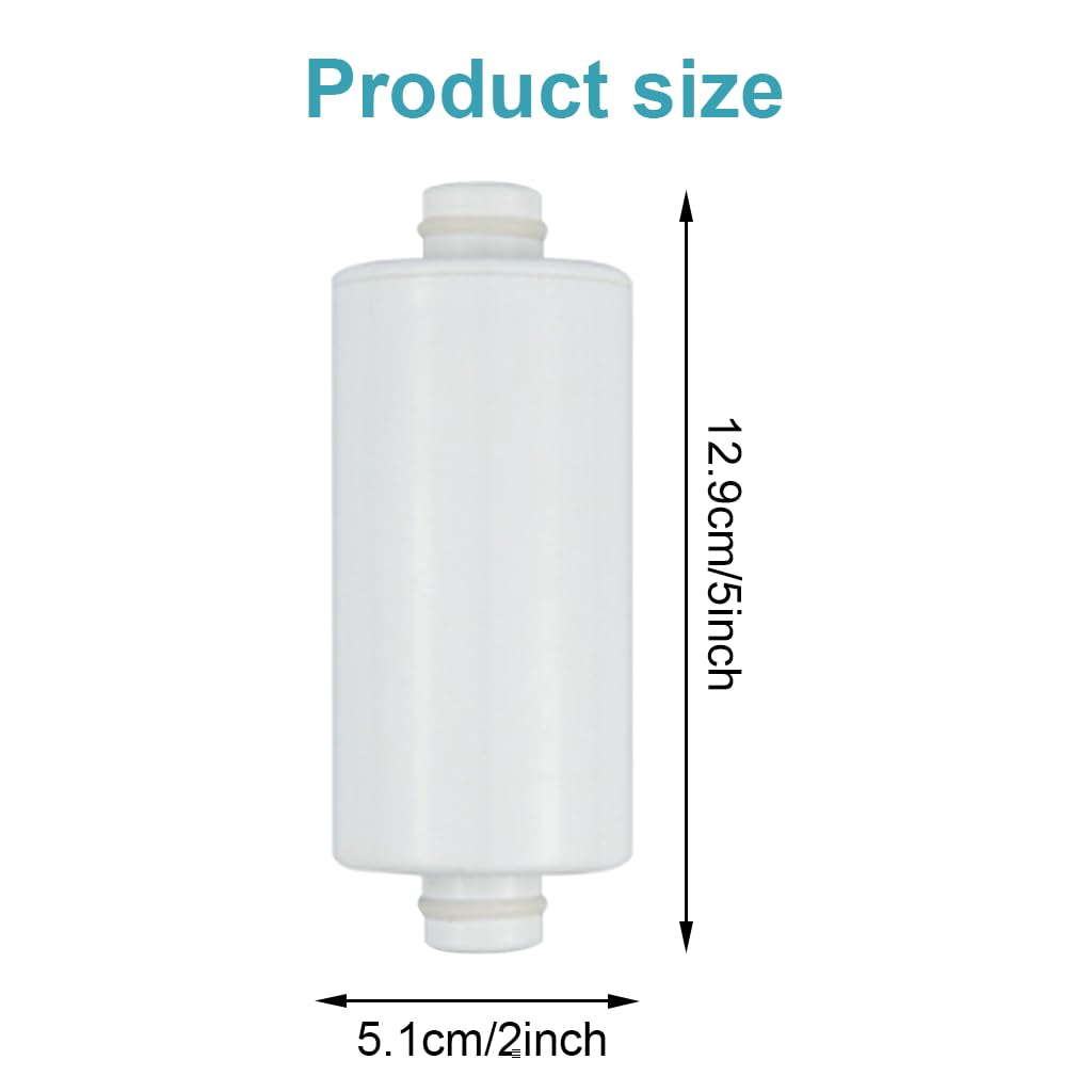HASTHIP Shower Water Filter Cartridge 20 Stage for Skin and Hair with Universal Fit | Removes Chlorine and Heavy Metals