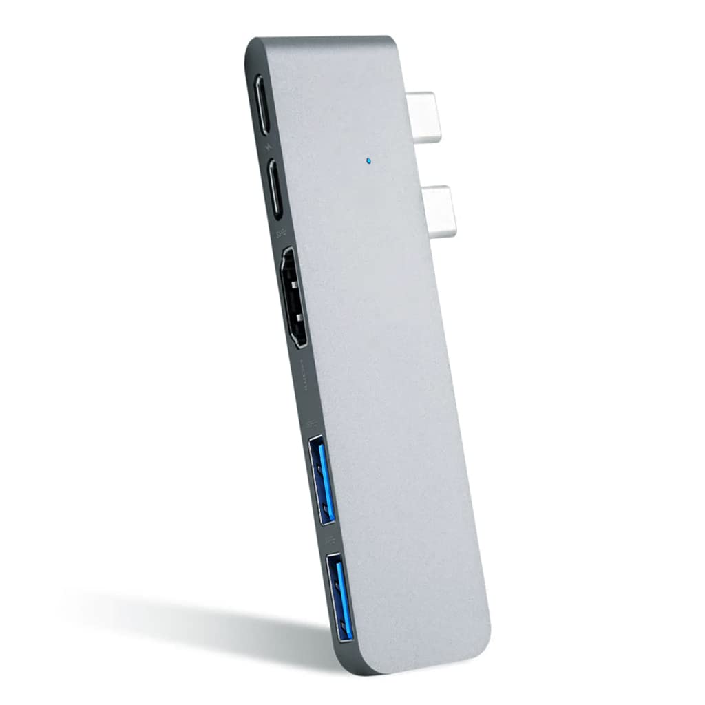 Verilux® USB C Thunderbolt 3.0 Hub for MacBook, 5 in 2 USB C HUB with 100W PD, USB-C Data Port, 5K@60Hz HDMI Port,2 USB-A Ports for MacBook Air 2020/2019/2018,MacBook Pro 2020/2019/2018/2017/2016.