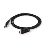 Verilux® DP to Hdmi Cable 6FT DisplayPort to HDMI Male Cable Gold-Plated 2K@120Hz, 4K@30Hz DP to HDTV Uni-Directional Cord for Dell, Monitor, Projector, Desktop, AMD, NVIDIA, Lenovo, HP, ThinkPad