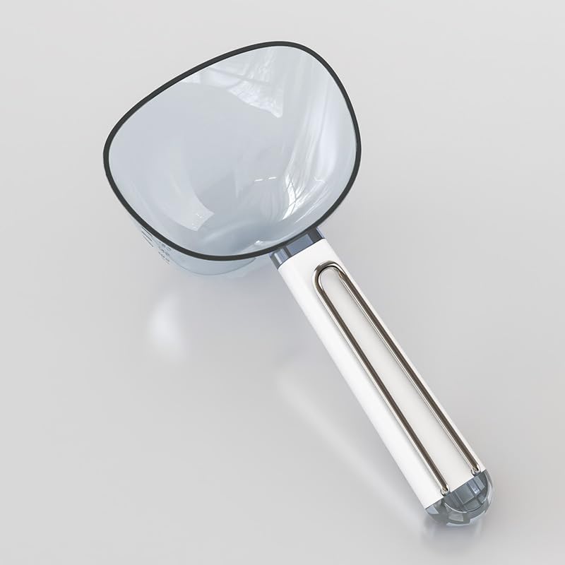 HASTHIP® Measuring Scoop Set of 2, Made of Durable Plastic, Scoops for Sweets, Kitchen, Flour, Pantry and Utility Room