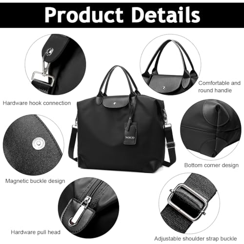 PALAY Luggage Bags for Travel Duffles Handbag Lightweight Waterproof Shoulder Handbag with Shoulder Strap Travel Bags for Luggage