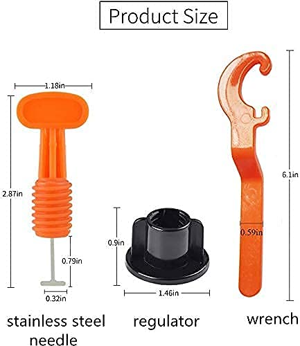 HASTHIP Tile Leveling System Kit for Floor and Wall Tiles with 50 pcs 1.5 mm Cross Clips | Includes Special Wrench and Reusable Spacers