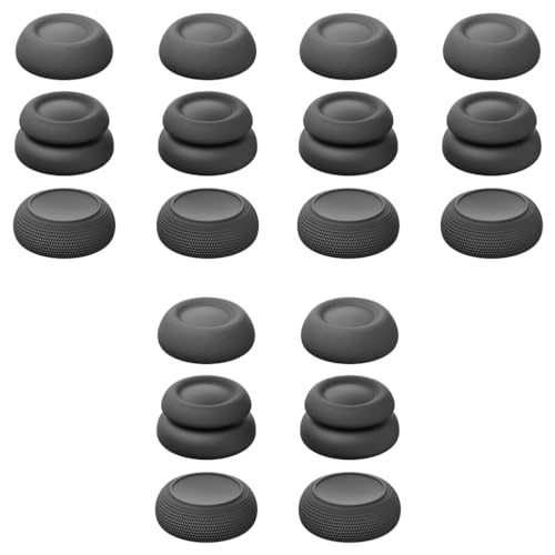 ZORBES® 3 Pairs Thumb Grips for PlayStation Portal Types Ultra Slim Silicone Snug Fit Joystick Protectors Analog Sticks Caps Improved Control Gaming Accessories for Stream PS5 3PCS
