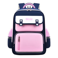 PALAY® School Backpack for Kids Waterproof School Backpack with Chest Buckle & Reflective Strip Kids School Backpack Burden-relief School Backpack for Kids 6-12 Years Old, Pink