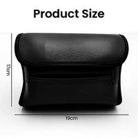 STHIRA® Car Tissue Paper Holder PU Leather Car Tissue Paper Box Sun Visor Tissue Paper Holder Backseat Tissue Paper Box Universal Car Tissue Paper Box with Quick Relase Buckle, 7.5'' x 6.7'' x 2.3''