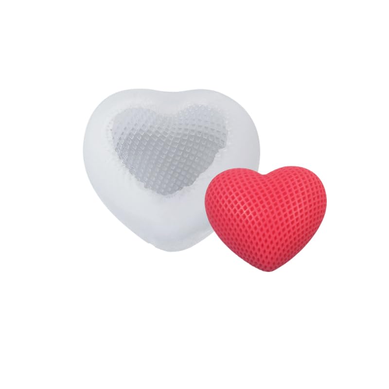 ZIBUYU® Heart 3D Braid Heart Epoxy Mold for DIY