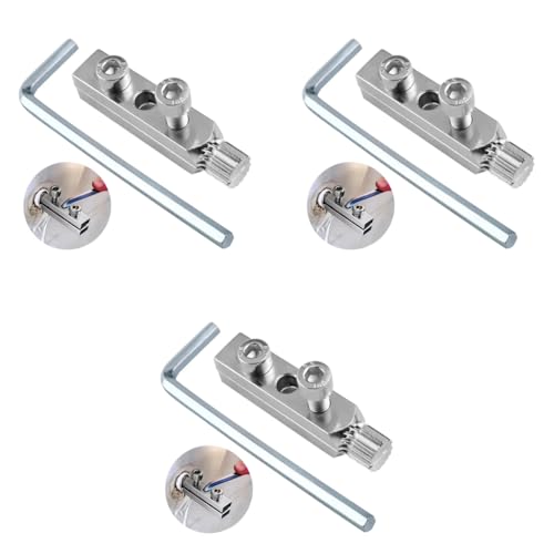 Serplex® Faucet Angle Valve Broken Wire Adjustable Universal Screw Extractor Tool Bolt Remover for 1/2 in and 3/4 Stripped Thread Stainless Steel Made 3 PCS