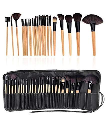 ZIBUYU® Makeup Brush Set Professional Premium Soft Synthetic Face Makeup Brush Kit for Girls Foundation Powder, Eyeliner, Eye Shadow Make-Up Brushes Set for Women & Girl Gifting - 24 Pcs