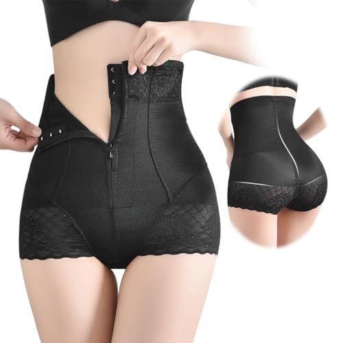 SANNIDHI® Women's Slimming Body Shaper Panties Comfortable Lace Underwear Tummy Control Panties High Waisted Corset Shapewear for Women Body Shaper Girdle, XL
