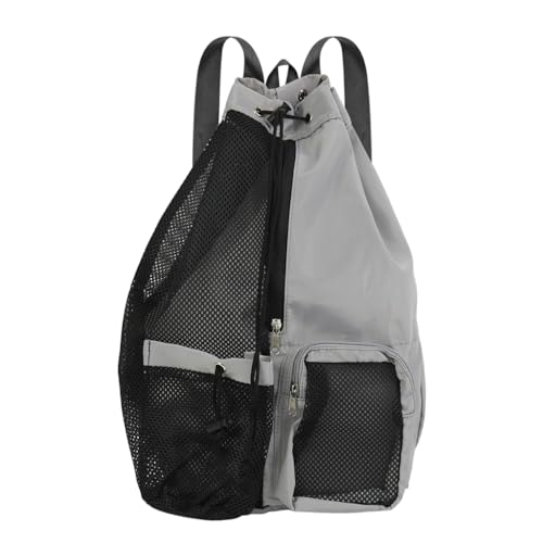 Proberos Gym Bag for Men Women, Drawstring Backpack Lightweight Fitness Bag Mesh Backpack Beach Bag, Drawstring Sports Bag, Swimming Equipment Bag, Gym bag Rucksack Backpack With Zip Pocket