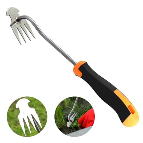 HASTHIP® Weeding Artifact Uprooting Weeding Tool, Manganese Steel Forged Weed Puller