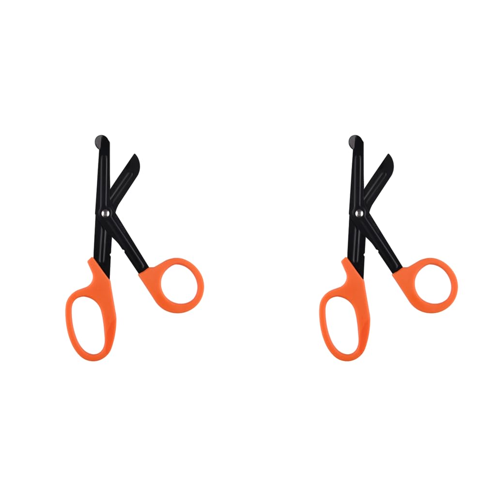 Serplex Medical Trauma Shears 7.5 in for Nurses featuring Blunt Tip & Non Stick Stainless Steel Blades