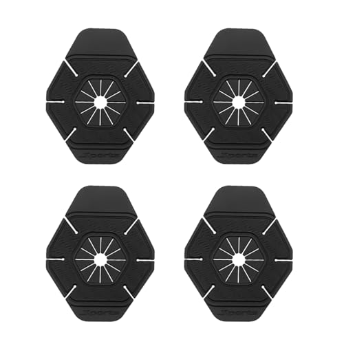 STHIRA® 4Pcs Car Windshield Wiper Hole Protectors Silicone Dust Guards Dust Proof Filler for Wiper Holes Universal Slide-in Detachable Car Windshield Wiper Hole Protectors