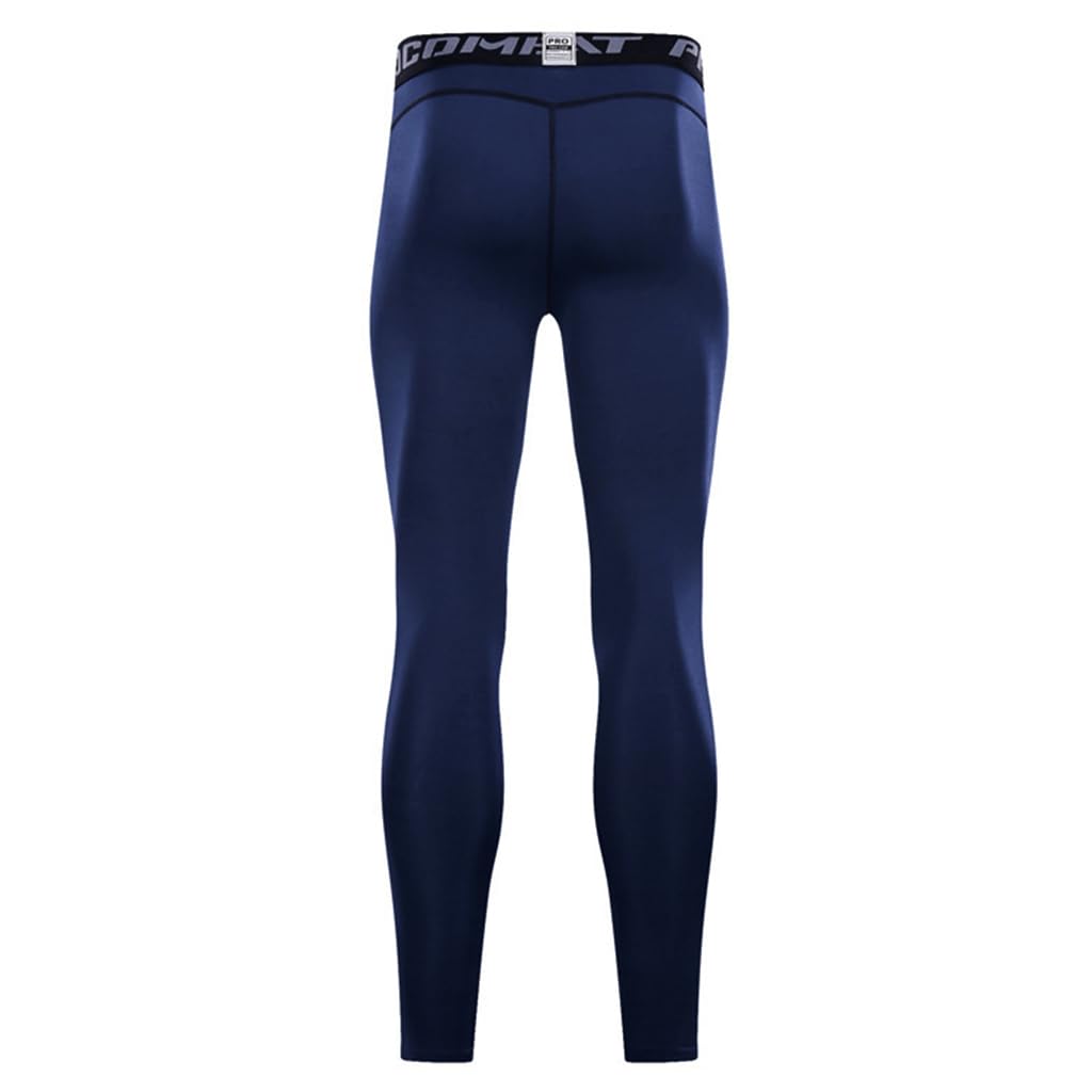 Optifit Men's Compression Tights for Training and Yoga featuring Elastic Waistband XL | Stretchy Quick Dry Polyester for Active Performance
