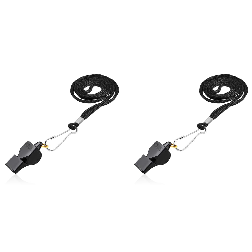 PROBEROS Whistle for Sports with Lanyard featuring 120 dB Air Vent Design | Ideal for Coaches and Lifeguards