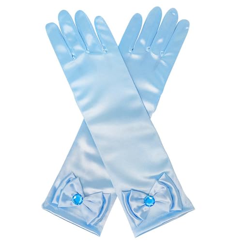 ZIBUYU® Girls Gloves for Dress up and Cosplay