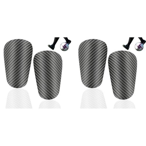 Proberos® Mini Football Shin Pads for Kid, Master Edition Shinguards Games Matches, Training, Basketball, Baseball, Cycling, Light Weight & Breathable Guard (M) 2 PCS