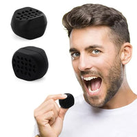 MAYCREATE® 2Pcs Jawline Exerciser Tool for Men Women 45lbs Foodgrade Silicone Jawline Exerciser Tool Jawline Exerciser -Slim and Tone Your Face- Helps Reduce Stress and Craving