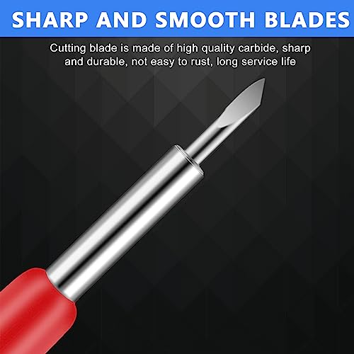 HASTHIP® 30PCS Fine Point Blades for Cricut Maker 3 Expression Explore Air 2 Air Including 10PCS 30° Shallow 10PCS 45° Standard and 10PCS 60° Deep Cutting Blades