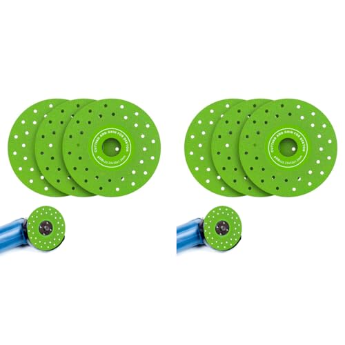 Serplex® 6PCS Diamond Saw Blades 11.5cm Dia Multi-Pore Abrasive Disc for Cutting Polishing Universal Hard Porcelain Ceramic Granite Marble
