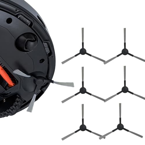 HASTHIP® 6Pcs Side Brushes Compatible with Mi Robot Vacuum-Mop P, Replenishment Kit for Mi Robot Vacuum Cleaner, Replacement Accessories Replacement Parts for Mi Mop P - Cleaning Tools