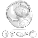 SNOWIE SOFT® 20mm Breast Pump Part for Spectra S1/S2 Breast Pump, Wide Neck Pump Unit for Spectra Breast Pump, Spectra Breast Pump Replacement Accessory