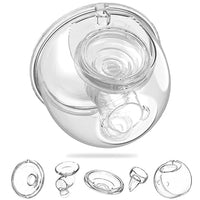 SNOWIE SOFT® 20mm Breast Pump Part for Spectra S1/S2 Breast Pump, Wide Neck Pump Unit for Spectra Breast Pump, Spectra Breast Pump Replacement Accessory