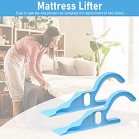 HASTHIP® 2Pcs Mattress Lifter Tool, Bedsheet Tucking Tool, Bed Making Tool Mattress Lifter, Helps Lift and Hold The Mattress, Can Tuck Sheets or Bed Skirts Alleviating Excess Strain