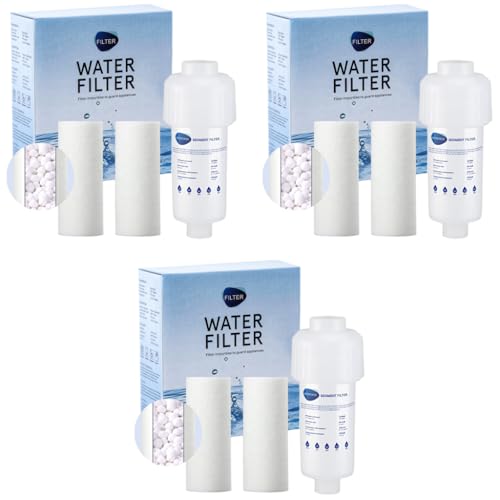 Serplex® Washing Machine Water Filter Cartridge with 3 Replacement Tap Accessories Science for Kitchen Bathroom Toilet System 3PCS