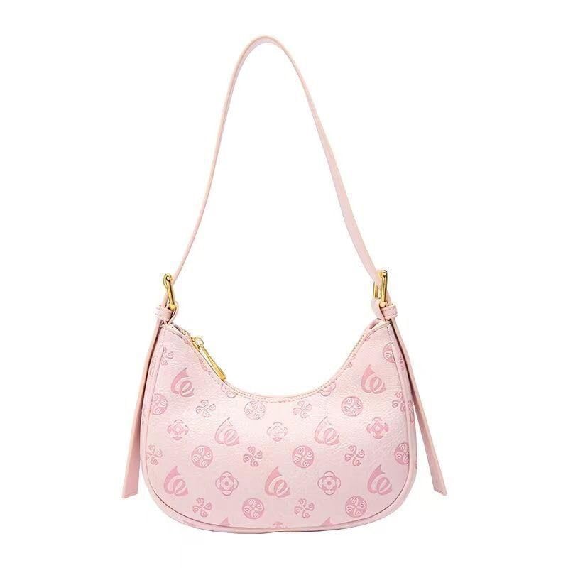 PALAY® Women Cute Shoulder Bag Aesthetic Crescent Clutch Purse Trendy Coquette Underarm Bags for Women