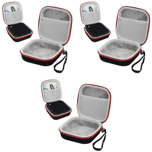 Zeitel® Carrying Case for Marshall Willen Portable Cover for Speakers with Hand Strap Anti-Scratch EVA Case Bluetooth Speaker 3PCS