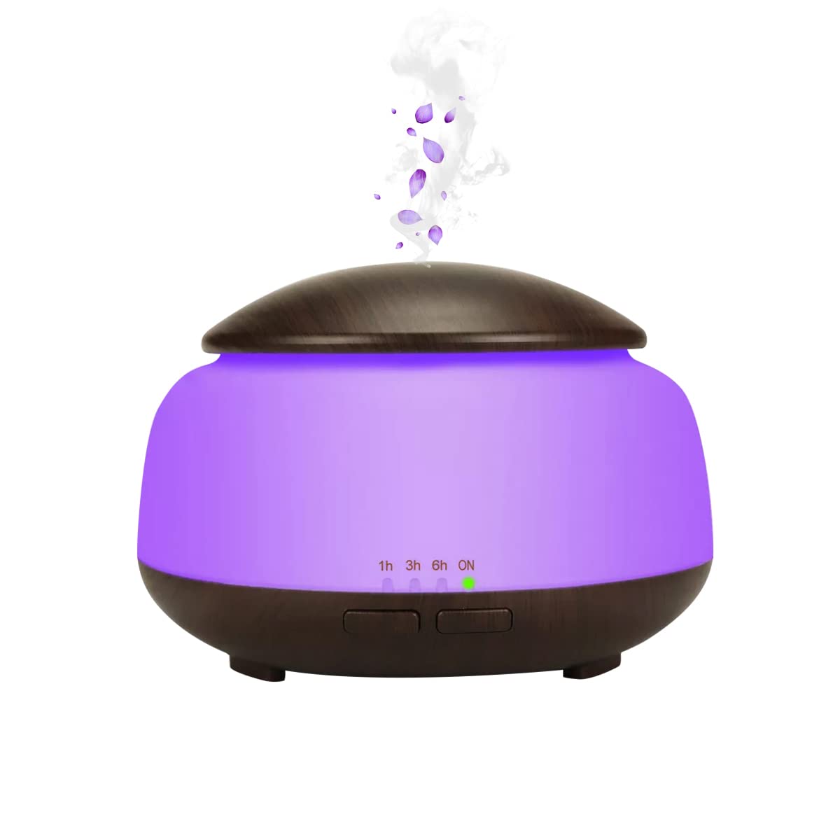 MAYCREATE® Aroma Diffuser for Home Electric 300ml Timing with Cool Mist Essential Oil Diffuser 26dB 7-Color Changing Led Style Humidifier Scented Oil Diffuser for Yoga Oil Diffuser Home Fragrance Bedroom Gift