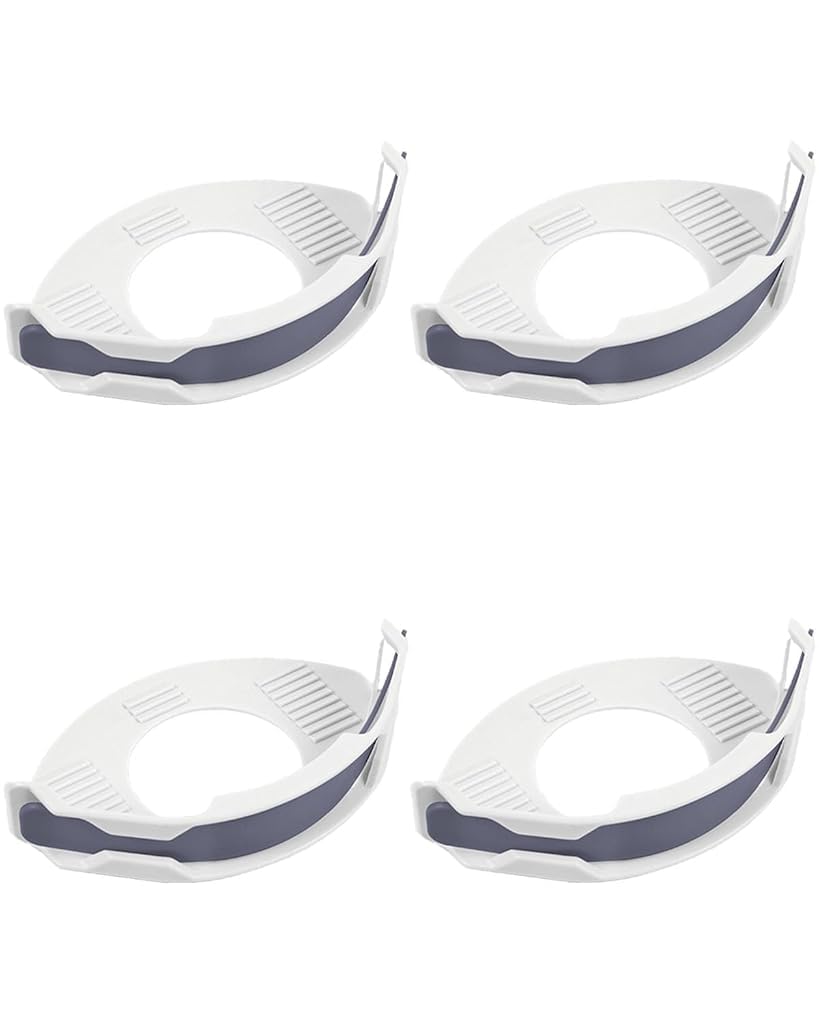 HASTHIP® 4PCS Bedsheet Clips Holder, Bedsheet Clips, Secure Fit for Home, Bedroom, Travel, and Office Use, Grey