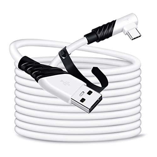 ZORBES® Link Oculus Quest 2 Cable, USB 3.0 to USB C Cable, Link Cable 10FT, 5Gbps High Speed PC Data Transfer Cable Compatible with Meta/Oculus Quest 2 Accessories and PC/Steam VR for VR Headset and Gaming PC