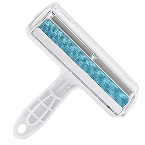 ZIBUYU® Carpet Hair Remover Tool Durable Reusable Pet Hair Cleaner for Carpets,Rugs,Upholstery and Car Interiors Efficiently Removes Dog and Cat Without Adhesives or Batteries