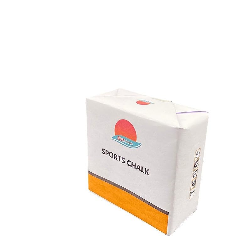 Proberos® Gym Chalk Block, Magnesium Carbonate Athletic for Excellent Grip, Workout Grip Chalk, Weightlifting, Gymnastics, Rock Climbing White