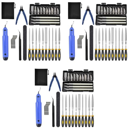 Serplex® 96PCS 3D Print Tool Kit Accessories Includes Debur Tool Cleaning Finishing and Printing Printer for Removing