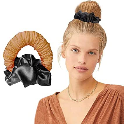 HASTHIP Silk Hair Curling Ribbon for Long Hair with Soft Headband | No Heat Comfort Styling