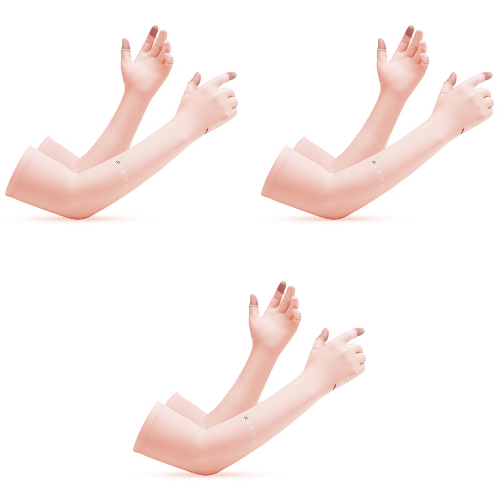 PALAY Sun Protection Gloves for Riding and Driving with Non Slip Touch Screen | 3PCS