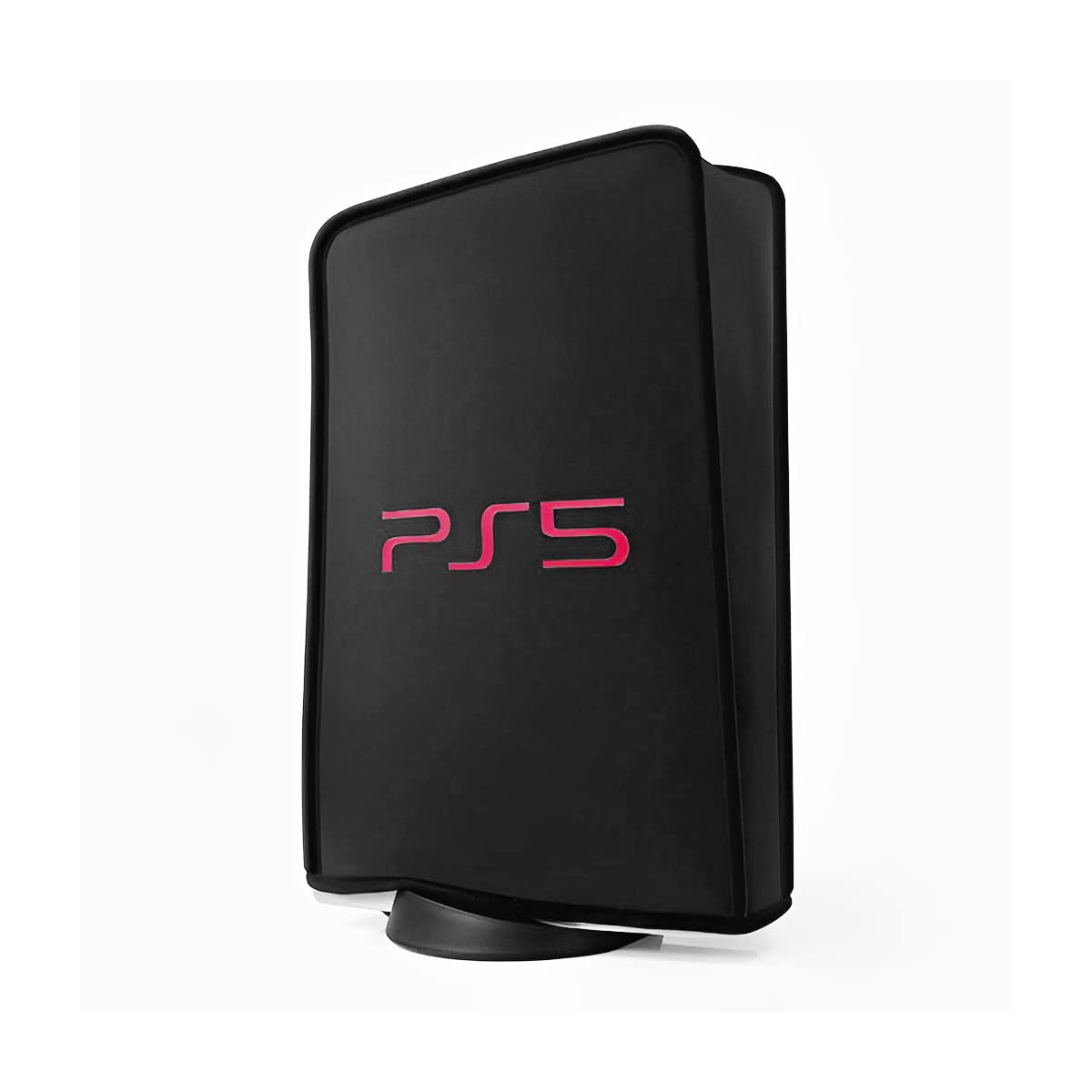 ZORBES Dust Cover for Sony PS5 Console with Framed Design and Soft Microfiber Lining | Black